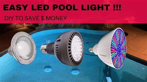 cost to replace pool light bulb