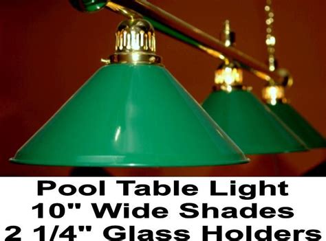 pool table light shades replacement